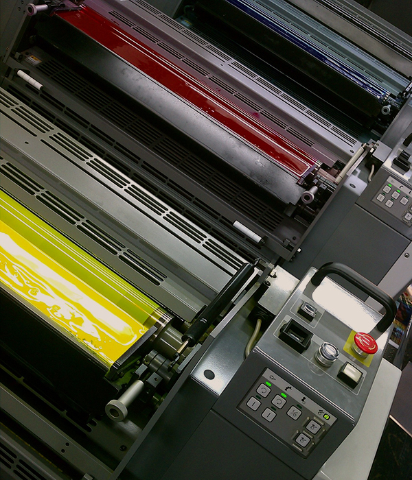 offset printing press machine