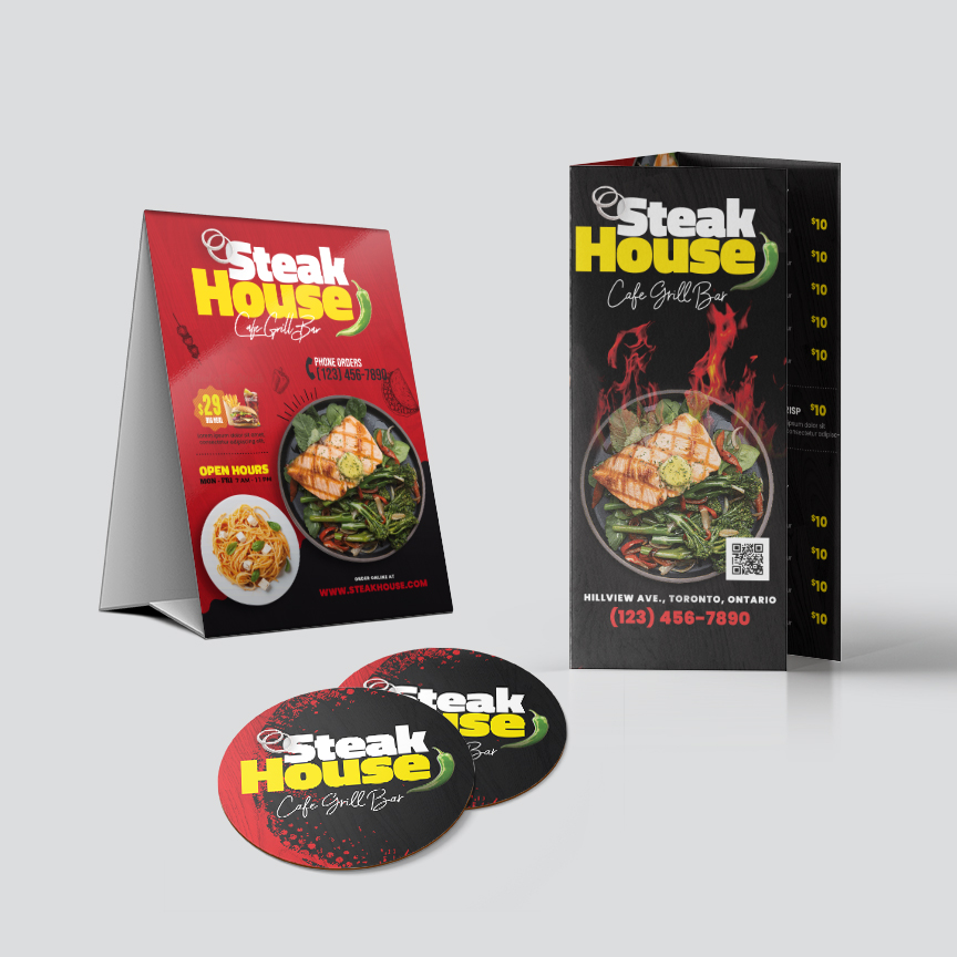 Restaurant printed product