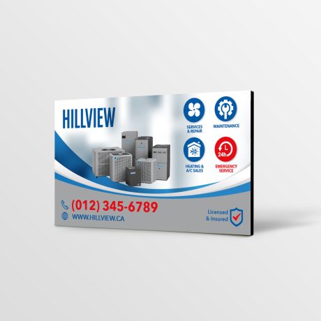 Hillview HVAC Magnet