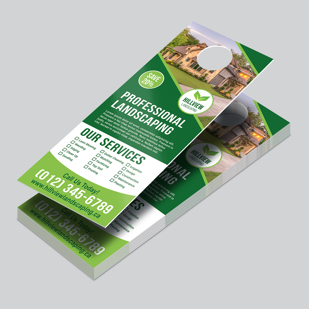 Door Hanger – Residence Marketing - UI Creative