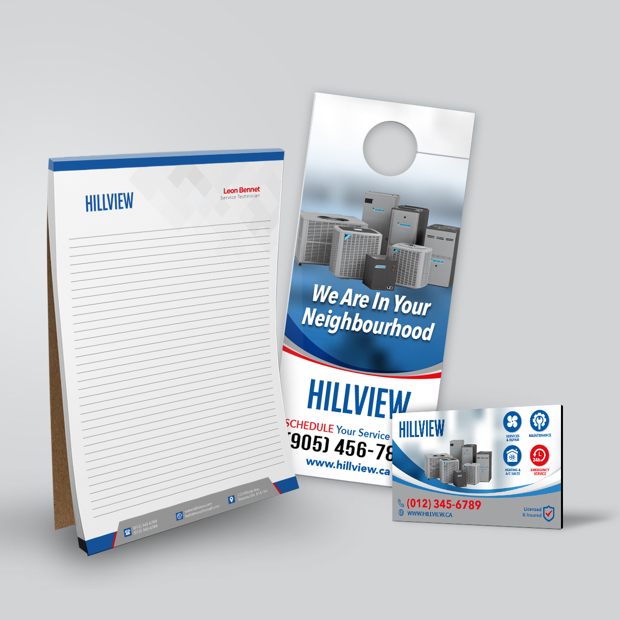 HVAC Marketing Material