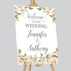 Welcome Wedding Sign